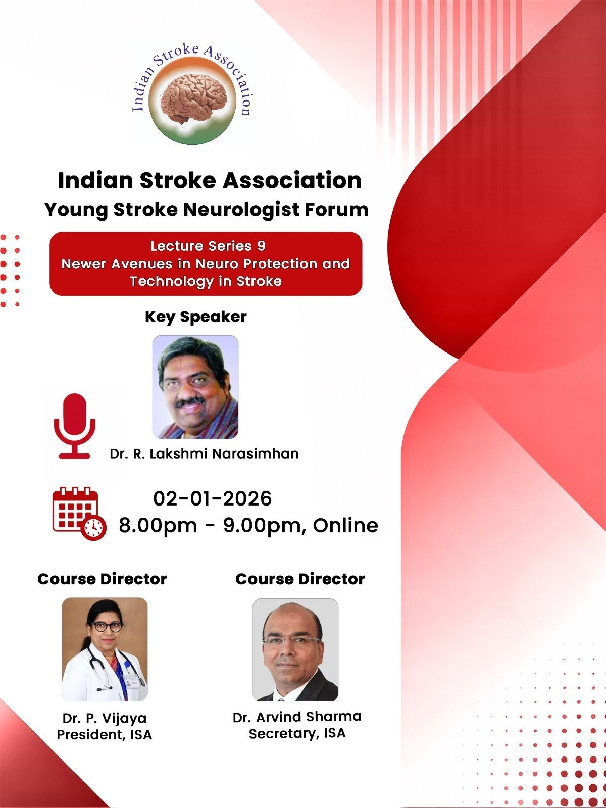 YSNF Lecture Series 9 Newer Avenues in Neuro Protection and Technology in Stroke